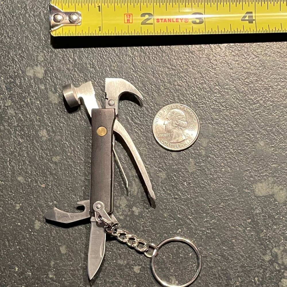 Functional Multi-Tool Key Fob - Picture 3 of 6